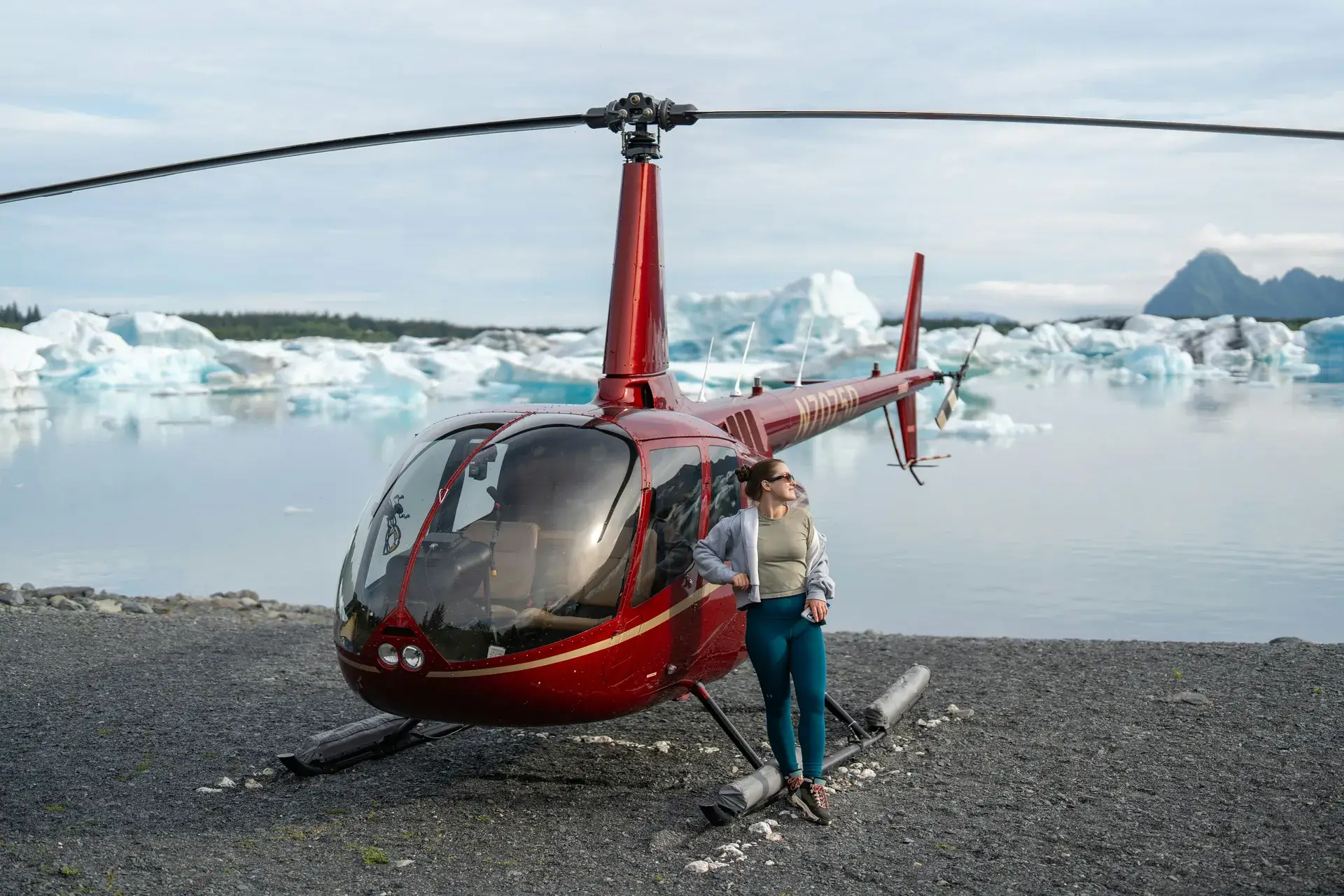 Helicopter tour